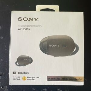 SONY wireless noise cancelling stereo headset